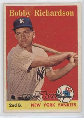 1958 Topps - [Base] #101.2 - Bobby Richardson (Player Name in Yellow)