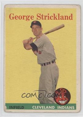 1958 Topps - [Base] #102 - George Strickland [Noted]