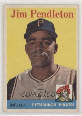 1958 Topps - [Base] #104 - Jim Pendleton