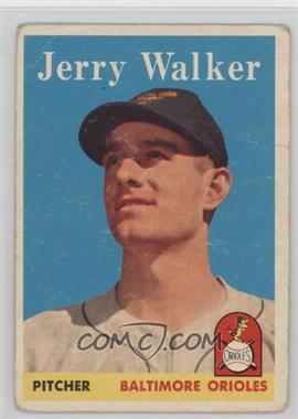 1958 Topps - [Base] #113 - Jerry Walker [COMC RCR Poor]