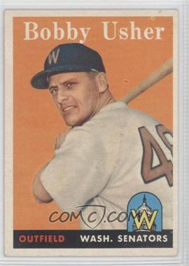 1958 Topps - [Base] #124 - Bob Usher