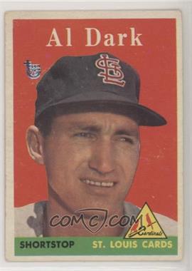 1958 Topps - [Base] #125 - Alvin Dark [Poor to Fair]