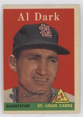 1958 Topps - [Base] #125 - Alvin Dark