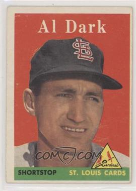 1958 Topps - [Base] #125 - Alvin Dark [COMC RCR Poor]