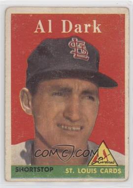 1958 Topps - [Base] #125 - Alvin Dark [Good to VG‑EX]