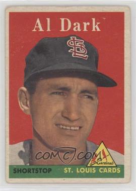 1958 Topps - [Base] #125 - Alvin Dark