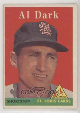 1958 Topps - [Base] #125 - Alvin Dark [Good to VG‑EX]