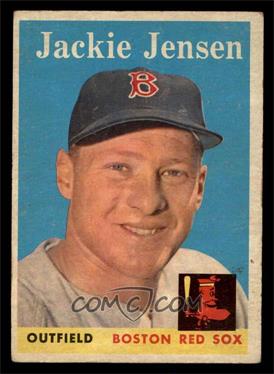 1958 Topps - [Base] #130 - Jackie Jensen [VG EX]