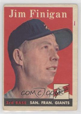 1958 Topps - [Base] #136 - Jim Finigan [Poor to Fair]