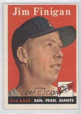 1958 Topps - [Base] #136 - Jim Finigan