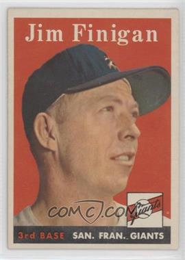 1958 Topps - [Base] #136 - Jim Finigan