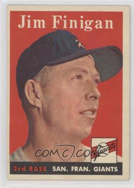 1958 Topps - [Base] #136 - Jim Finigan [Good to VG‑EX]