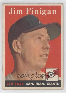 1958 Topps - [Base] #136 - Jim Finigan [Good to VG‑EX]