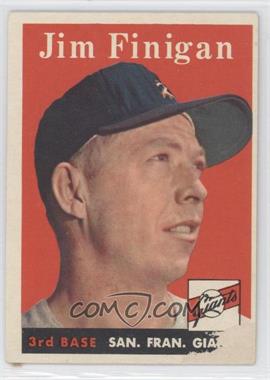 1958 Topps - [Base] #136 - Jim Finigan