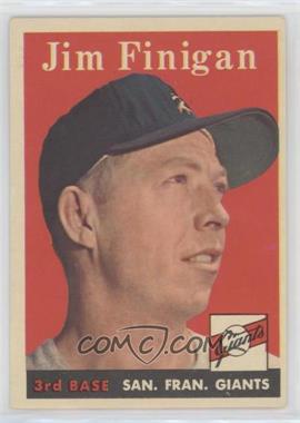 1958 Topps - [Base] #136 - Jim Finigan