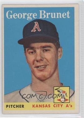 1958 Topps - [Base] #139 - George Brunet [Good to VG‑EX]