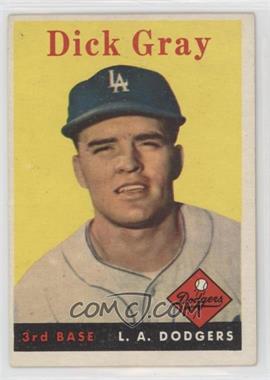 1958 Topps - [Base] #146 - Dick Gray [Good to VG‑EX]