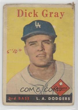 1958 Topps - [Base] #146 - Dick Gray [Poor to Fair]