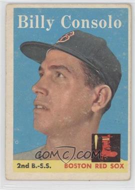 1958 Topps - [Base] #148 - Billy Consolo [Good to VG‑EX]