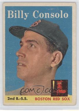 1958 Topps - [Base] #148 - Billy Consolo [Good to VG‑EX]