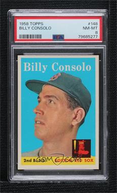 1958 Topps - [Base] #148 - Billy Consolo [PSA 8 NM‑MT]