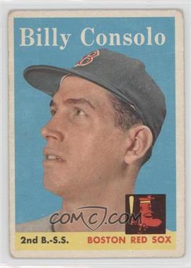 1958 Topps - [Base] #148 - Billy Consolo [Good to VG‑EX]