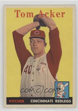 1958 Topps - [Base] #149 - Tom Acker [COMC RCR Poor]