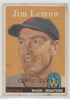 1958 Topps - [Base] #15 - Jim Lemon [Good to VG‑EX]