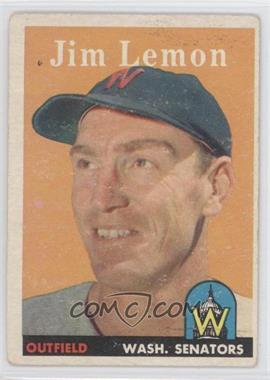 1958 Topps - [Base] #15 - Jim Lemon [Good to VG‑EX]