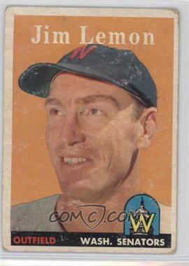 1958 Topps - [Base] #15 - Jim Lemon [Good to VG‑EX]