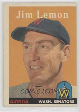 1958 Topps - [Base] #15 - Jim Lemon [Good to VG‑EX]