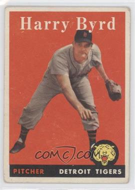 1958 Topps - [Base] #154 - Harry Byrd [Good to VG‑EX]