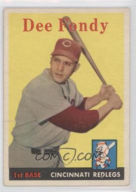 1958 Topps - [Base] #157 - Dee Fondy [Noted]