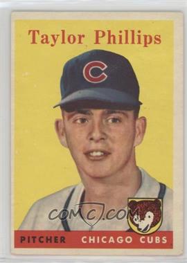 1958 Topps - [Base] #159 - Taylor Phillips