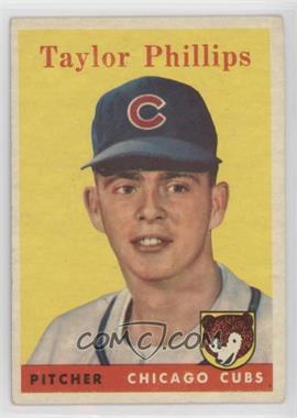 1958 Topps - [Base] #159 - Taylor Phillips