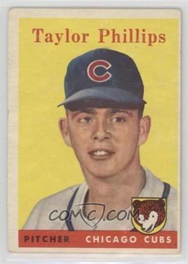 1958 Topps - [Base] #159 - Taylor Phillips