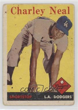 1958 Topps - [Base] #16 - Charlie Neal [Poor to Fair]