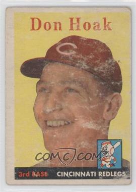 1958 Topps - [Base] #160 - Don Hoak [Poor to Fair]