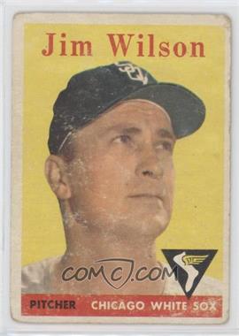 1958 Topps - [Base] #163 - Jim Wilson [Good to VG‑EX]