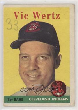 1958 Topps - [Base] #170 - Vic Wertz [Poor to Fair]