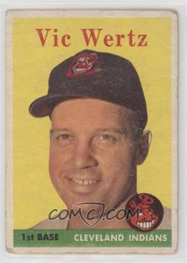 1958 Topps - [Base] #170 - Vic Wertz [Poor to Fair]