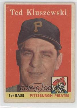 1958 Topps - [Base] #178 - Ted Kluszewski [Good to VG‑EX]