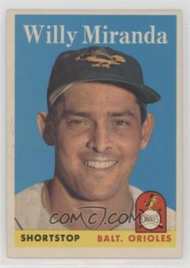 1958 Topps - [Base] #179 - Willy Miranda