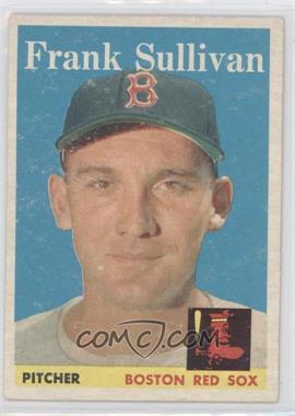 1958 Topps - [Base] #18 - Frank Sullivan