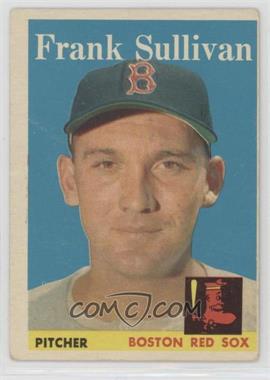 1958 Topps - [Base] #18 - Frank Sullivan [Good to VG‑EX]