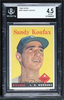 Sandy Koufax [BGS 4.5 VG‑EX+]