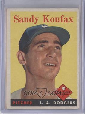 1958 Topps - [Base] #187 - Sandy Koufax