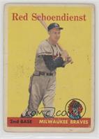 Red Schoendienst [COMC RCR Poor]