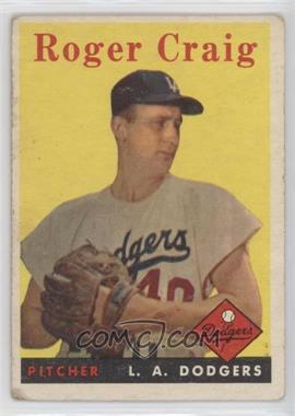 1958 Topps - [Base] #194 - Roger Craig [Good to VG‑EX]