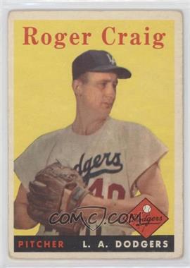1958 Topps - [Base] #194 - Roger Craig [Poor to Fair]